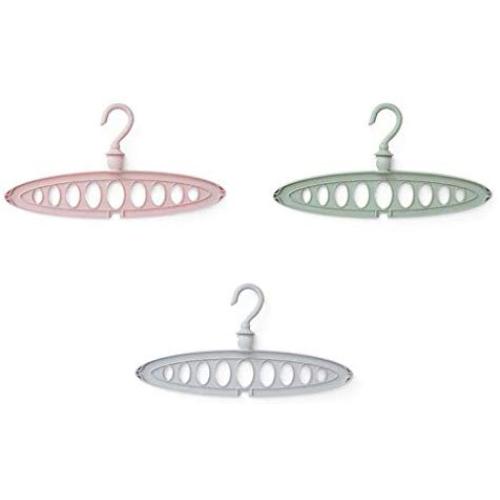 MEIYIN 360 Rotation Multifunction Space Saving 9-Hole Magic Clothes Hanger Closet Coat Hanger with Hook