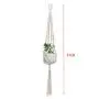 Flosky 3pcs Handmade Macrame Plant Hanger Hanging Basket Pot Holder Indoor Outdoor Rope Flosky 3pcs Handmade Macrame Plant Hanger Hanging Basket Pot Holder Indoor Outdoor Rope