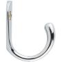 AmazonBasics AB4800-PC-5 Robe Hook, Polished Chrome