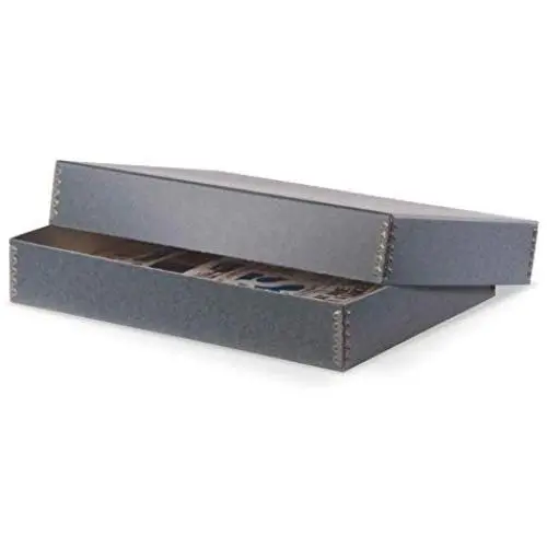 Gaylord Archival Blue/Grey Newspaper Preservation Boxes - 19W x 25L x 2 1/2"H Gaylord Archival Blue/Grey Newspaper Preservation Boxes - 19W x 25L x 2 1/2"H
