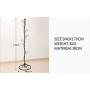 HANGHANG Metal Coat Rack Tree Style Bedroom Floor Racks, Hangers Creative Clothes Rack