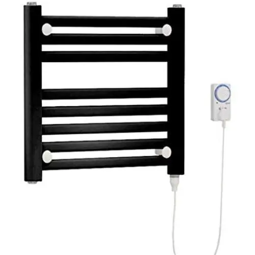 Cxjff Electric Towel Rack Wall-Mounted Moisture-Proof dehumidification Timing Constant Temperature Heating Heated Towel Rail Childrens Clothes Hanger Suitable for Bathroom Kitchen