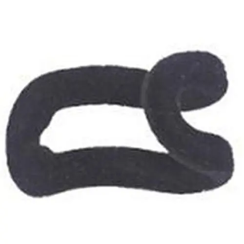DAVEVY Clothes Hanger Hook, 10 pcsCreative Mini Flocking Hook Rack Closet Organizer, Anti-Slip Cascading Coat Holder(Black)