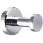 Robe Towel Hook Polished Chrome, APLusee SUS304 Stainless Steel Modern Utility Coat Holder Round Shower Cloth Hanger, Bathroom Kitchen Garage Storage
