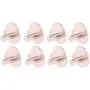 ZHARA 7 Pcs Round Self Adhesive Hooks Home Kitchen Wall Door Hook Clothes Coat Bag Key Hanger Bathroom Towel Holder Storage Aluminum