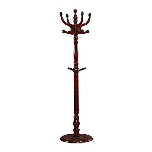 WZP Household Coat Rack Floor Solid Wood Creative Bedroom European Living Room Modern Combination Simple Wooden Hanger Modern