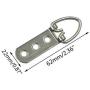 Cyful 3 Hole D Ring Picture Hangers with Screws Heavy Duty Extra Large Strap Hanger-30pcs Cyful 3 Hole D Ring Picture Hangers with Screws Heavy Duty Extra Large Strap Hanger-30pcs