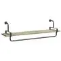 COAT RACK Iron Wood Wall Mounted Retro Hook Wall Hanger Clothes and Shoes Hangers Solid and Durable/Not Rusty/Easy to Clean Living/Bedroom/Study/Bar (85cm, 125cm) COAT RACK Iron Wood Wall Mounted Retro Hook Wall Hanger Clothes and Shoes Hangers Solid and Durable/Not Rusty/Easy to Clean Living/Bedroom/Study/Bar (85cm, 125cm)