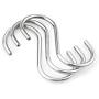 S Hooks,3-1/2 Stainless Steel Heavy Duty Hangers Hanging Hooks for Kitchen,Bathroom,Garden(12PCS)