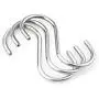 S Hooks,3-1/2 Stainless Steel Heavy Duty Hangers Hanging Hooks for Kitchen,Bathroom,Garden(12PCS) S Hooks,3-1/2 Stainless Steel Heavy Duty Hangers Hanging Hooks for Kitchen,Bathroom,Garden(12PCS)