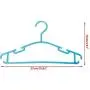 Non Slip Plastic Kids Plastic Coat Hangers Child Baby Clothes Stands Multi Color 10pcs Random Color