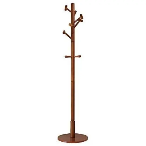 MG Coat Hooks Clothes hanger floor solid wood coat rack floor bedroom hanger single pole vertical shelf simple imported environmentally friendly solid wood Dimensions: D: 400mm, H: 1800mm (Color : A) MG Coat Hooks Clothes hanger floor solid wood coat rack floor bedroom hanger single pole vertical shelf simple imported environmentally friendly solid wood Dimensions: D: 400mm, H: 1800mm (Color : A)
