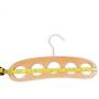 Ann Lee Design Cloth Scarf Hanger (Kid, Wooden Set of 2)