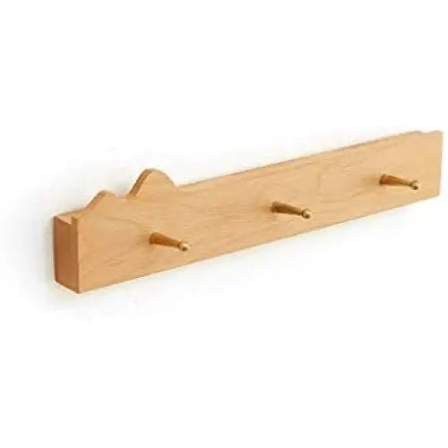 YMJ Coat Rack, Living Room Wall Coat Rack Wall Bedroom Simple Hanger Black Walnut Solid Wood Entrance Creative Clothes Hanger 3672.8cm (Color : #1) YMJ Coat Rack, Living Room Wall Coat Rack Wall Bedroom Simple Hanger Black Walnut Solid Wood Entrance Creative Clothes Hanger 3672.8cm (Color : #1)