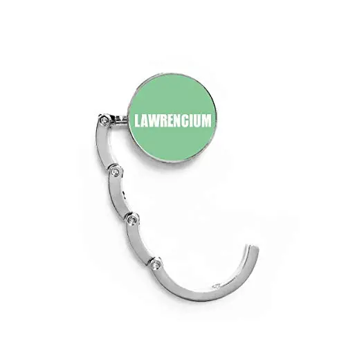 Lawrencium Element Name Chemistry Table Hanger Foldable Handbag Holder Lawrencium Element Name Chemistry Table Hanger Foldable Handbag Holder