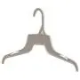 Mainetti 340 White All Plastic Hangers With Notches For Straps, Great For Shirts/Tops/Dresses, 16-Inch (Value Pack Of 500)