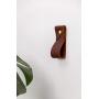 Small Leather Wall Hook, minimal wall hanging strap towel hook rack wall leather loop strap for scarf hook storage hanger towel holder coat hooks decorative