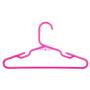 Neaties American Made 60 Premium Childrens Pink Plastic Hangers with Notches and Heavy Duty Flexible Construction, 60pk