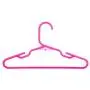 Neaties American Made 60 Premium Childrens Pink Plastic Hangers with Notches and Heavy Duty Flexible Construction, 60pk