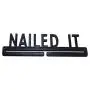 Nailed it Running Marathon Sports Medal Display Rack Holder Hanger Organizer for Wall - Hang Your Race Medals