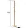 Angels home Simple Solid Wood Coat Rack Tree Nordic Clothes Rack Floor Bedroom Hanger Japanese-Style Beech Floor Hanger Angels home Simple Solid Wood Coat Rack Tree Nordic Clothes Rack Floor Bedroom Hanger Japanese-Style Beech Floor Hanger