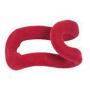 20pcs Mini Flocking Clothes Hanger Home Easy Hook Closet Organizer Hanging Hook Random Color