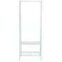 Sdoveb Garment Rack Floor Coat Rack with 2 Tier Shoes Stand Multifunctional Clothes Hanger Home Bedroom Wardrobe Coat Storage Rack (White) Sdoveb Garment Rack Floor Coat Rack with 2 Tier Shoes Stand Multifunctional Clothes Hanger Home Bedroom Wardrobe Coat Storage Rack (White)