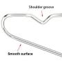 JUNING Wire Hangers, 50 Pack Stainless Steel Strong Metal Clothes Hangers-16.5 Inch, Silvery JUNING Wire Hangers, 50 Pack Stainless Steel Strong Metal Clothes Hangers-16.5 Inch, Silvery