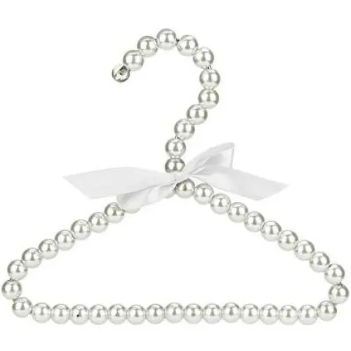 WPLAZXM 1pc Fashion Pearl Bow Clothes Clothing Hangers for Kids Children Hangers/Racks 0411,Beige,China WPLAZXM 1pc Fashion Pearl Bow Clothes Clothing Hangers for Kids Children Hangers/Racks 0411,Beige,China