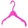 HANGERWORLD 25 Pink 11.8inch Plastic Kids Coat Clothes Garment Baby Toddler Top Hangers