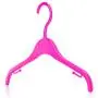 HANGERWORLD 25 Pink 11.8inch Plastic Kids Coat Clothes Garment Baby Toddler Top Hangers HANGERWORLD 25 Pink 11.8inch Plastic Kids Coat Clothes Garment Baby Toddler Top Hangers