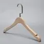6 Pcs Healthy No Painting Wide Shoulder Wooden Clothes Coats Hanger Rack, Natural Environmental Thick Wood Garment Hanger Rack,44 cm 6 Pcs Healthy No Painting Wide Shoulder Wooden Clothes Coats Hanger Rack, Natural Environmental Thick Wood Garment Hanger Rack,44 cm
