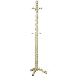 HGXC Solid Wood Floor Coat Rack, Modern Vertical Clothes Rack Bedroom Hanger high 171cm Clothes Hook (Color : A)