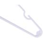 SMART ONYE Pack of 40 Premium Small Plastic Kids Hangers,Sturdy Tubular Hangers,Design for 0-8 Years Old Children and Babies,Pure White