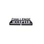 Challenge Accepted Running Marathon Sports Medal Display Rack Holder Hanger for Wall - Hang Your Race Medals