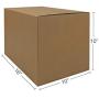 AmazonBasics Moving Boxes - Small, 16" x 10" x 10", 25-Pack