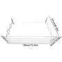 EBTOOLS Clothes Hanger, Multifunction Retractable Wall-Mounted Space Saving Drying Laundry Rack Clothes Hanger Indoor