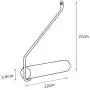 Wall Mounted Clothes Hanger Rack, Modern Home Wood and Brass Clothes Hook, Clothing Holder Closet Storage Organizer, Heavy Duty Drying Rack (Wooden, OneSize) Wall Mounted Clothes Hanger Rack, Modern Home Wood and Brass Clothes Hook, Clothing Holder Closet Storage Organizer, Heavy Duty Drying Rack (Wooden, OneSize)