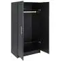 Prepac Elite Storage Cabinet 32" Wardrobe, Black