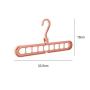 HJYPYJ Magic Hanger,5 Pieces 360?? Rotate Multifunctional Hangers,Durable Sturdy Plastic Space-Saving Organizer Hanger Wide Shoulder Design/Random Color / 33.5x18cm