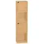 Way Basics Eco Stackable Connect Door Storage Cube, Natural Way Basics Eco Stackable Connect Door Storage Cube, Natural