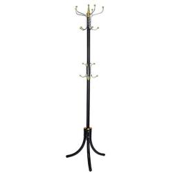 Clothes Coat Hat Umbrella Portable Hanger Stand Rack SUJING Tree Coat Rack Stand, Free Standing Coat Rack,Hallway/Entryway Coat Hanger Stand for Clothes, Suits (Black 1)