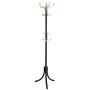 Clothes Coat Hat Umbrella Portable Hanger Stand Rack SUJING Tree Coat Rack Stand, Free Standing Coat Rack,Hallway/Entryway Coat Hanger Stand for Clothes, Suits (Black 1)
