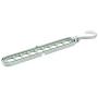 lRICE-home Multi-Function 9-Hole Sliding Clothes Hanger Sorting Drying Rack Hook Organizer - Random Color