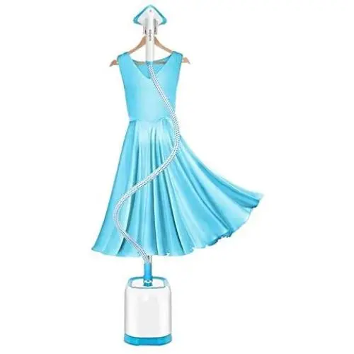 ANGELA Upright Clothes Steamer with Garment Hanger, Heats in 40 Seconds, 1.5L Water Tank, for 1 Hour Continuous Steaming, Perfect Ironing Clothes, 1700W ANGELA Upright Clothes Steamer with Garment Hanger, Heats in 40 Seconds, 1.5L Water Tank, for 1 Hour Continuous Steaming, Perfect Ironing Clothes, 1700W