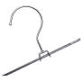 10pcs Stainless Steel Trousers Rack Clip Metal Anti-Slip Clothespin Wardrobe Pants Clamp Clothes Hanger for Balcony Bathroom