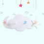 Aland Cloud Moon Star Wall Mount Hook Clothes Brush Storage Hanger Door Back Holder
