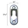 Osborne Wood Products - Metal Keyhole Hanger Bracket (20 Pack) with Screws - Can Be Used for Mirrors, Picture Frames, Corbels, and More! - Hardware Dimensions: 1-11/16" x 5/8" Osborne Wood Products - Metal Keyhole Hanger Bracket (20 Pack) with Screws - Can Be Used for Mirrors, Picture Frames, Corbels, and More! - Hardware Dimensions: 1-11/16" x 5/8"