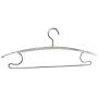 gfforward Light Weight Withstand Heavy Clothing Exquisite Aluminum Alloy Clothes Hanger 12pcs per Set Silver