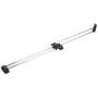 Wardrobe Chrome Pull Out Retractable Clothes Hanger Rail Towel Coat Racks Closet Rod (25-50cm) (Size : 25cm)